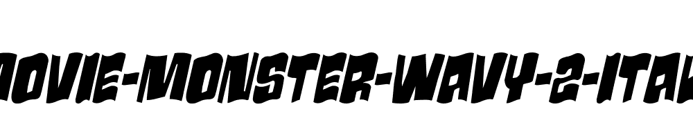 Movie-Monster-Wavy-2-Italic