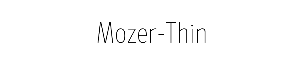 Mozer-Thin