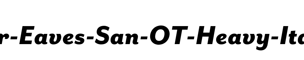 Mr-Eaves-San-OT-Heavy-Italic