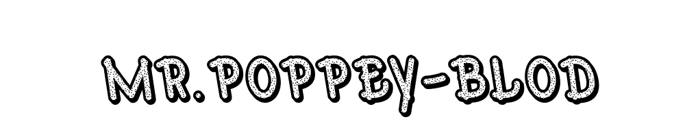 Mr.Poppey-Blod