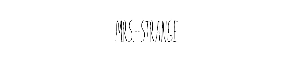 Mrs.-Strange