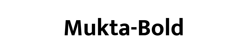 Mukta-Bold