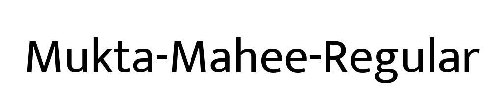 Mukta-Mahee-Regular