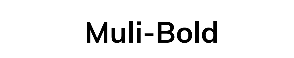 Muli-Bold