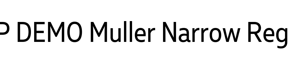 FSP DEMO Muller Narrow Regular