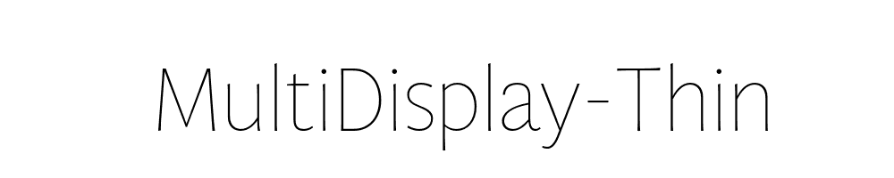 MultiDisplay-Thin