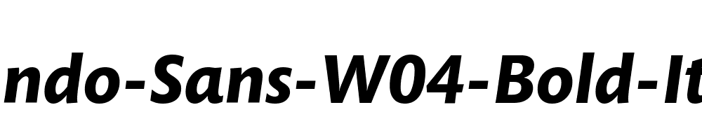 Mundo-Sans-W04-Bold-Italic