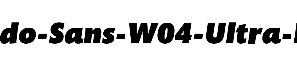 Mundo-Sans-W04-Ultra-Italic