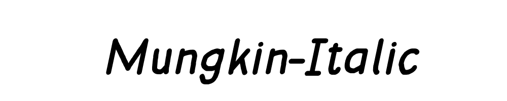 Mungkin-Italic