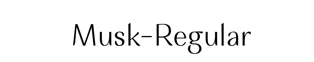 Musk-Regular