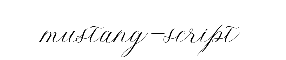 Mustang Script