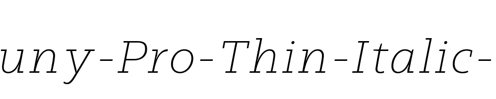 Kaluny-Pro-Thin-Italic-Slab