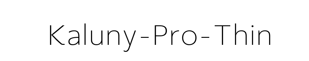 Kaluny-Pro-Thin