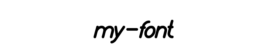 my-font