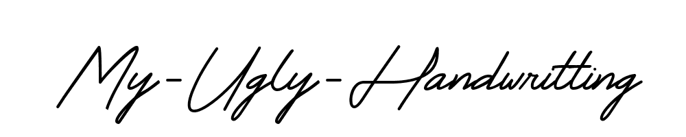 My-Ugly-Handwritting