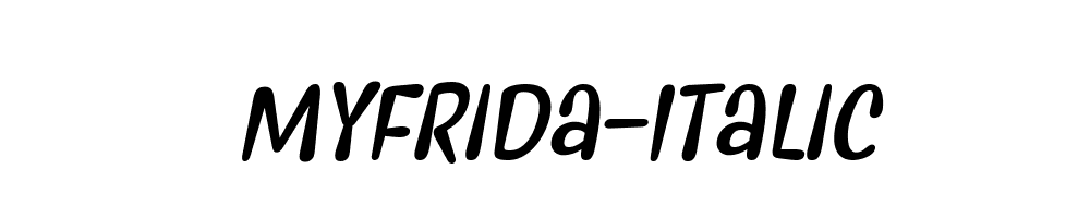 Myfrida-Italic