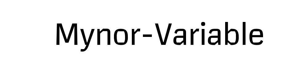 Mynor-Variable