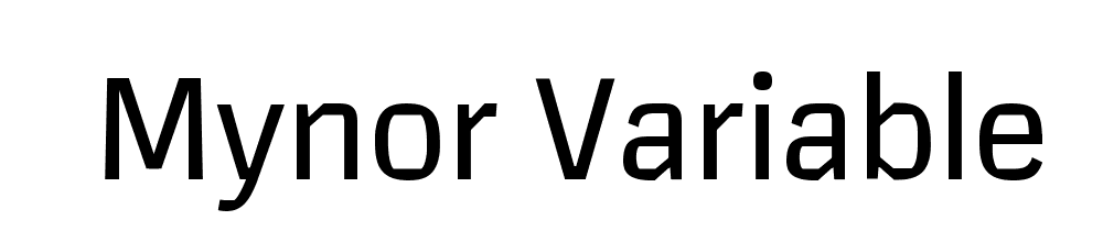 Mynor Variable