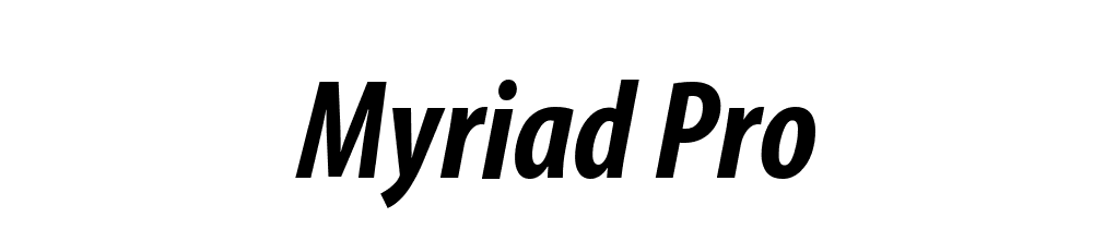 Myriad Pro