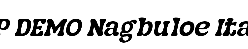 FSP DEMO Nagbuloe Italic