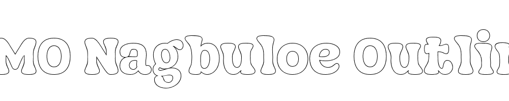 FSP DEMO Nagbuloe Outline Bold