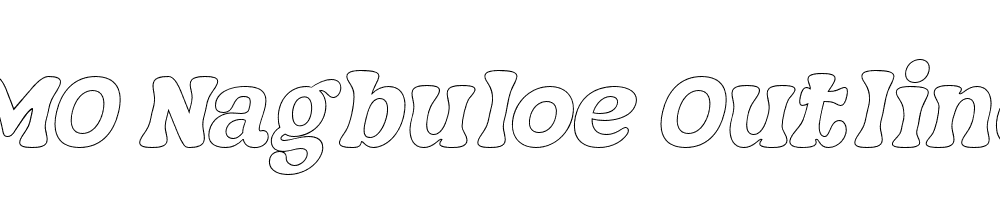 FSP DEMO Nagbuloe Outline Italic