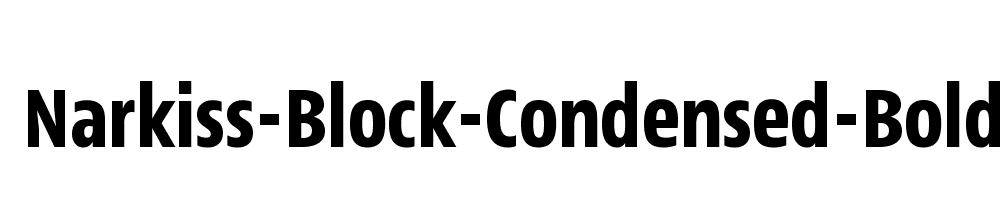 Narkiss-Block-Condensed-Bold