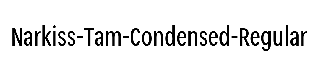 Narkiss-Tam-Condensed-Regular