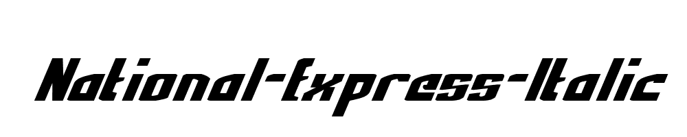 National-Express-Italic