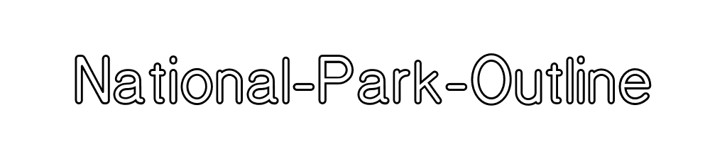 National-Park-Outline