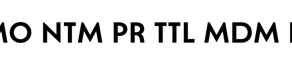 FSP DEMO Ntm Pr Ttl Mdm Regular