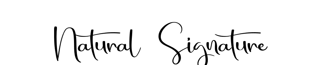 Natural Signature