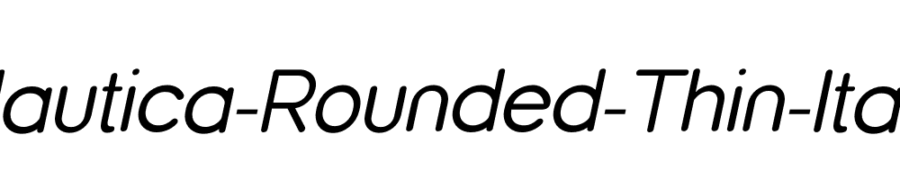 Nautica-Rounded-Thin-Italic