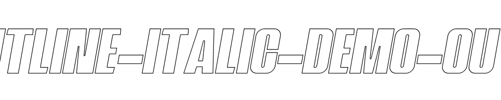 Navada-Outline-Italic-Demo-Outline-Italic