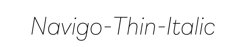 Navigo-Thin-Italic