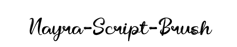 Nayra-Script-Brush