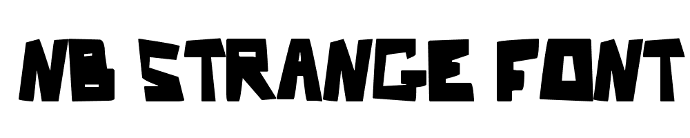 Nb-Strange-Font