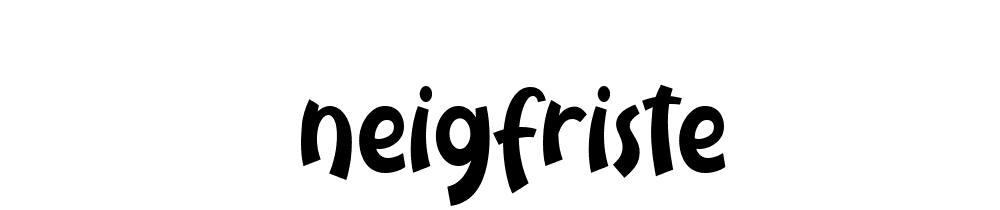 Neigfriste