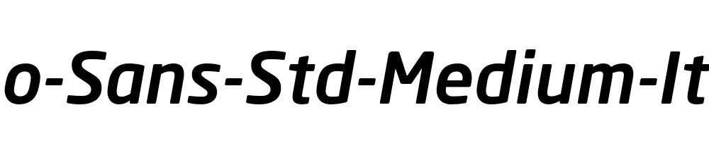 Neo-Sans-Std-Medium-Italic