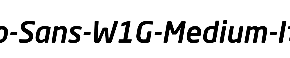 Neo-Sans-W1G-Medium-Italic