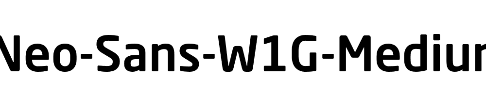 Neo-Sans-W1G-Medium