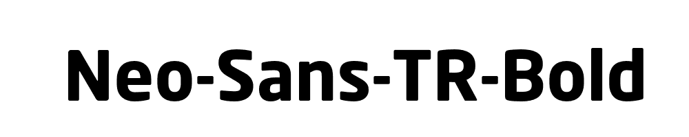 Neo-Sans-TR-Bold