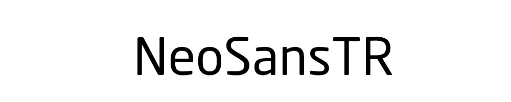 NeoSansTR