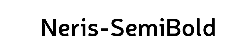 Neris-SemiBold