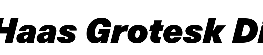 Neue Haas Grotesk Disp Pro