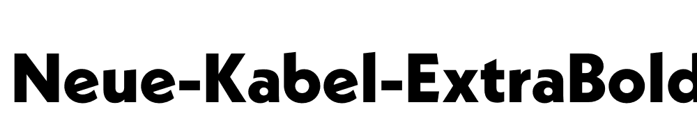 Neue-Kabel-ExtraBold