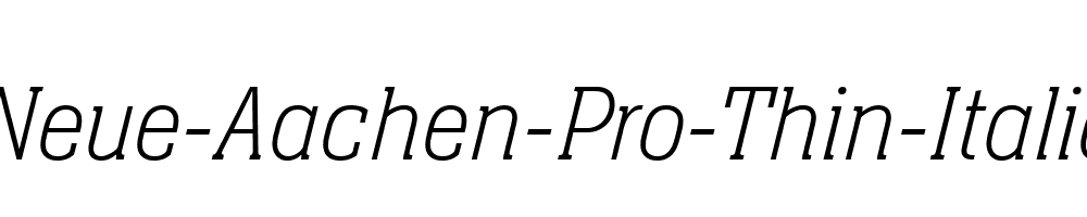 Neue-Aachen-Pro-Thin-Italic