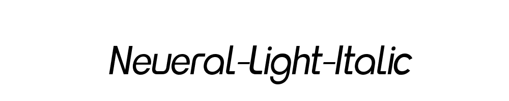 Neueral-Light-Italic