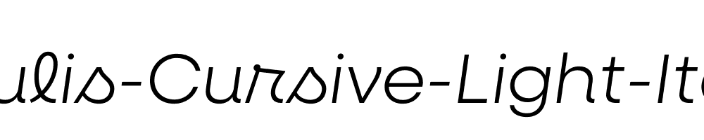 Neulis-Cursive-Light-Italic