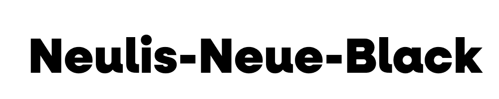 Neulis-Neue-Black